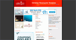 Desktop Screenshot of christianpowerpointtemplate.com